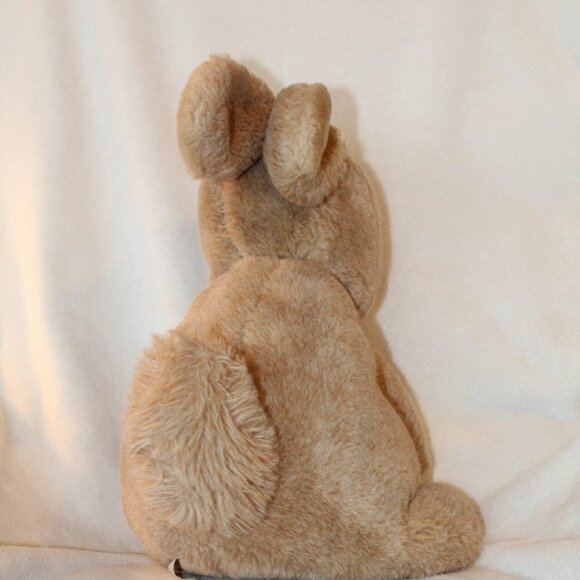Vtg. Rare Westcliff Collection brown easter bunny rabbit pink nose Plush - Picture 4 of 10